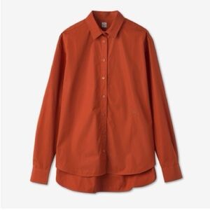 Toteme Vibrant Orange Shirt